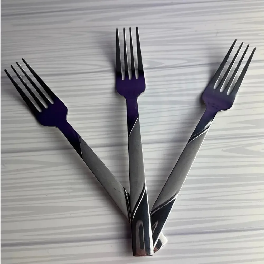 12 Pc Cambridge Maren Tessa Flatware Lot Salad Forks Knives Spoons Replacement